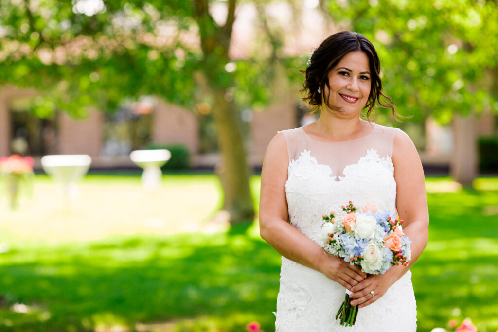 Bride at belhurst castle