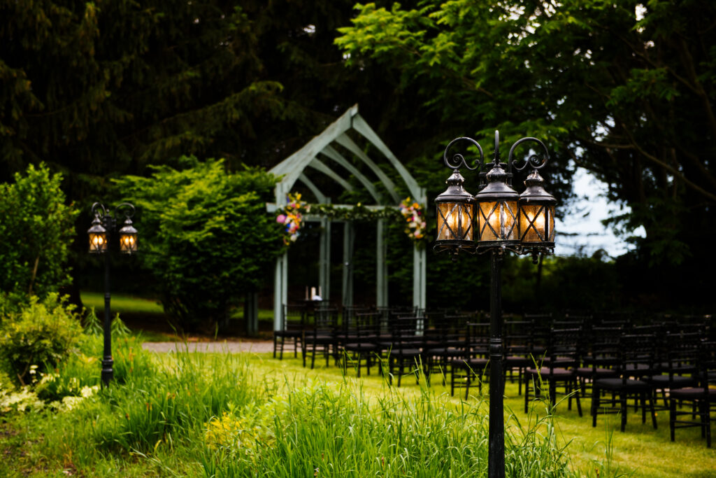 Arbor at the John Joseph Inn, one of many finger lakes wedding venues.